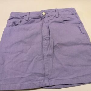 Forever 21 Lavender Mini Skirt